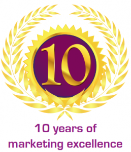 10 years of marketing excellence
