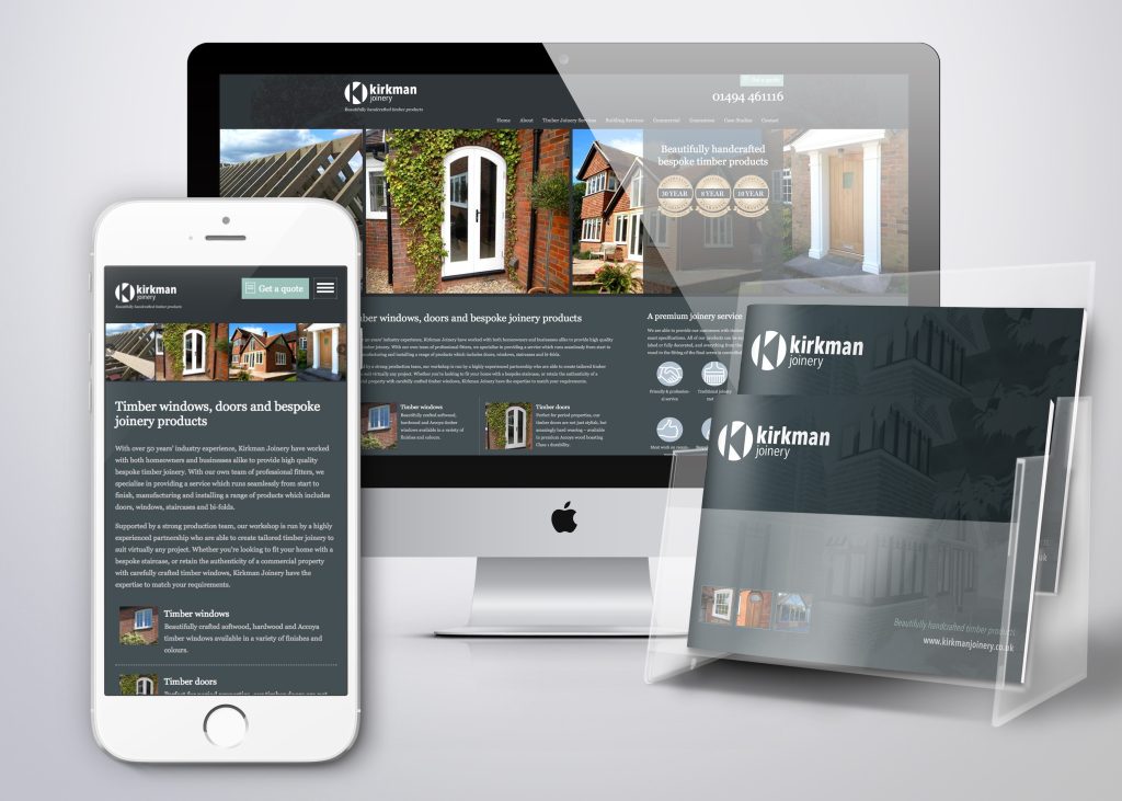 PR010 - Kirkman new website and brochure