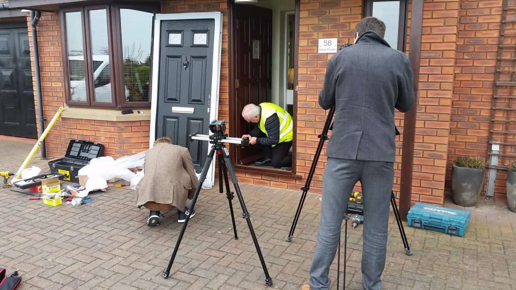 Purplex filming XtremeDoor