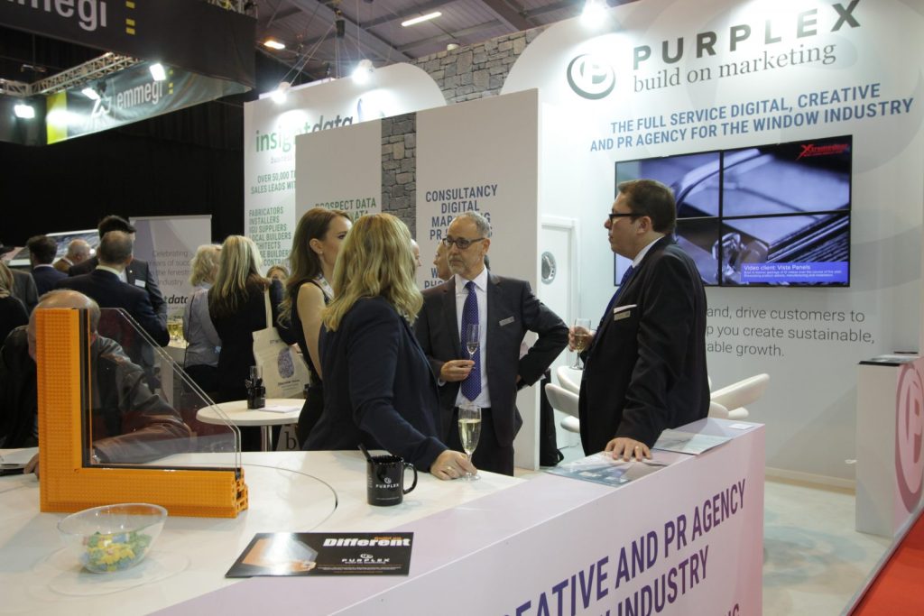 The Purplex stand at the FIT show 2016