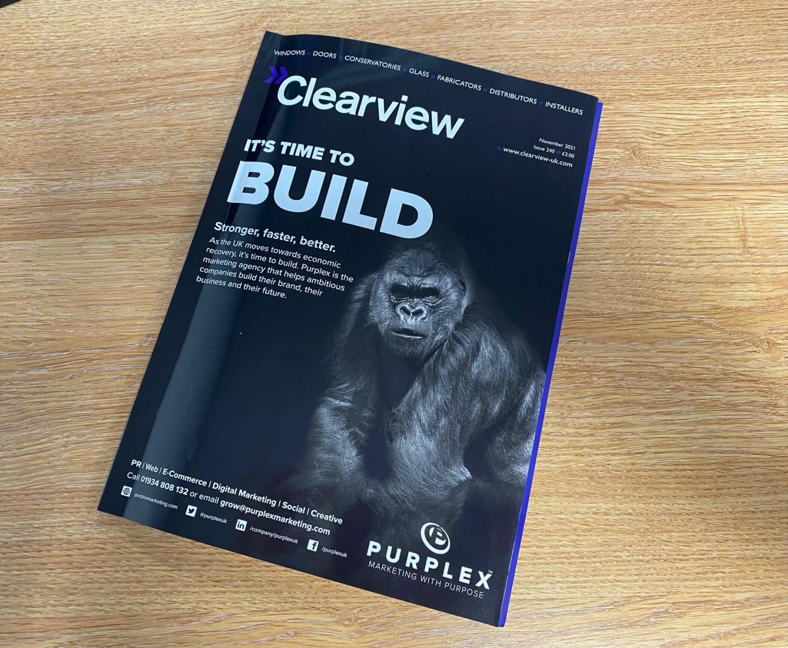 Purplex Clearview Magazine Takeover