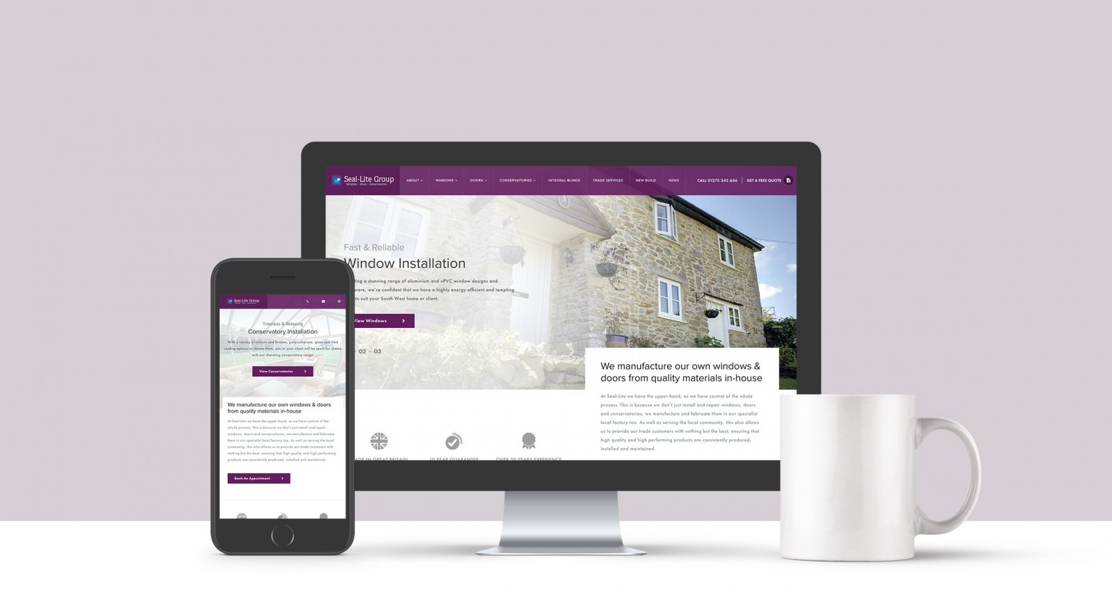 Seal-Lite turn to Purplex for new website once again