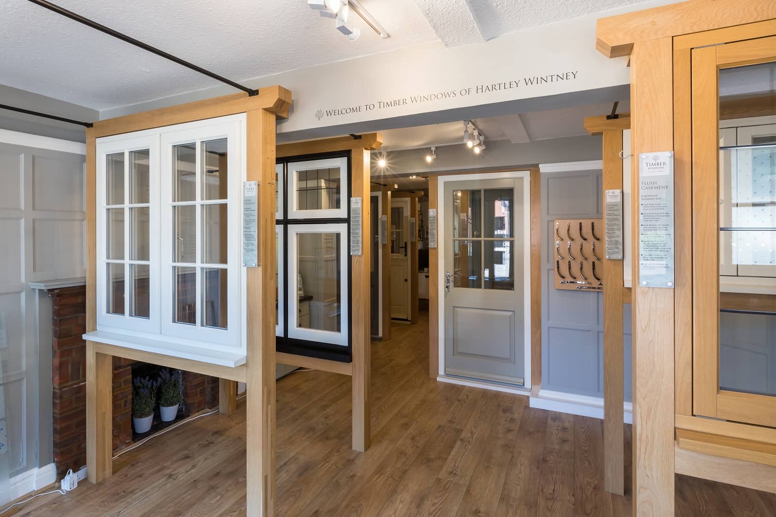 Sherborne Windows interior shot of showroom
