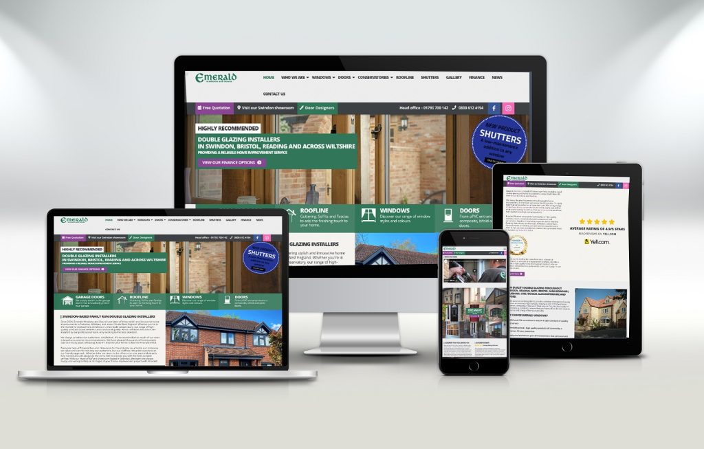 111% increase in leads with new user focused website and SEO activity for Emerald