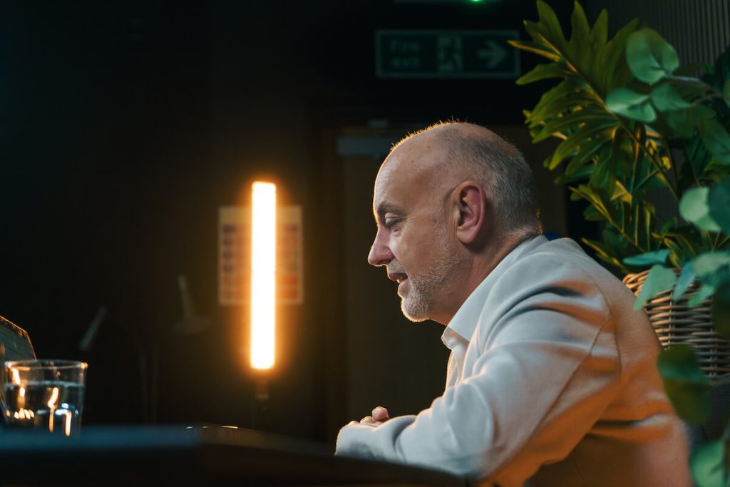 Andrew Scott presenting Growth Webinar