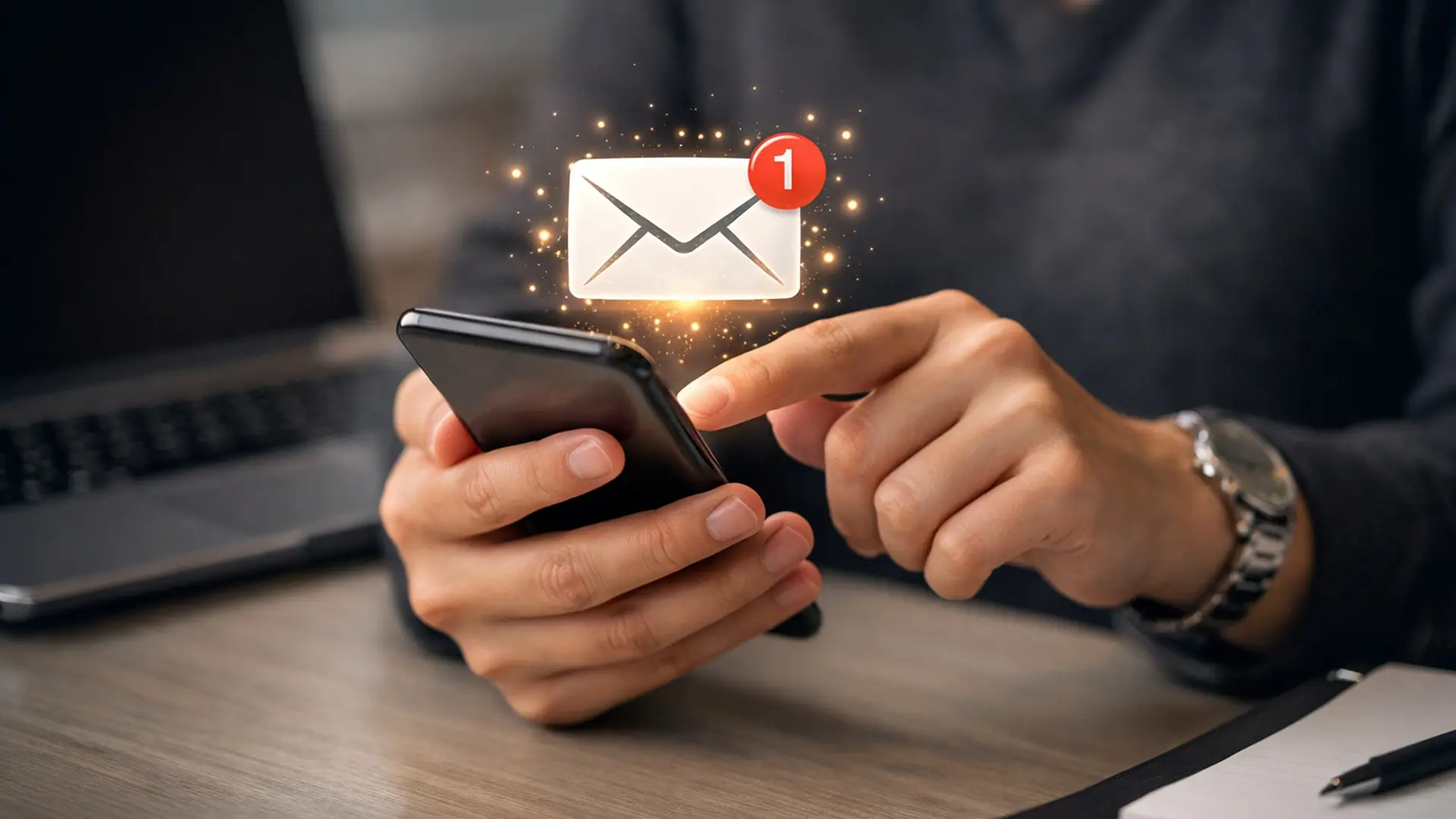 email marketing services mobile email notification engagement on smartphone