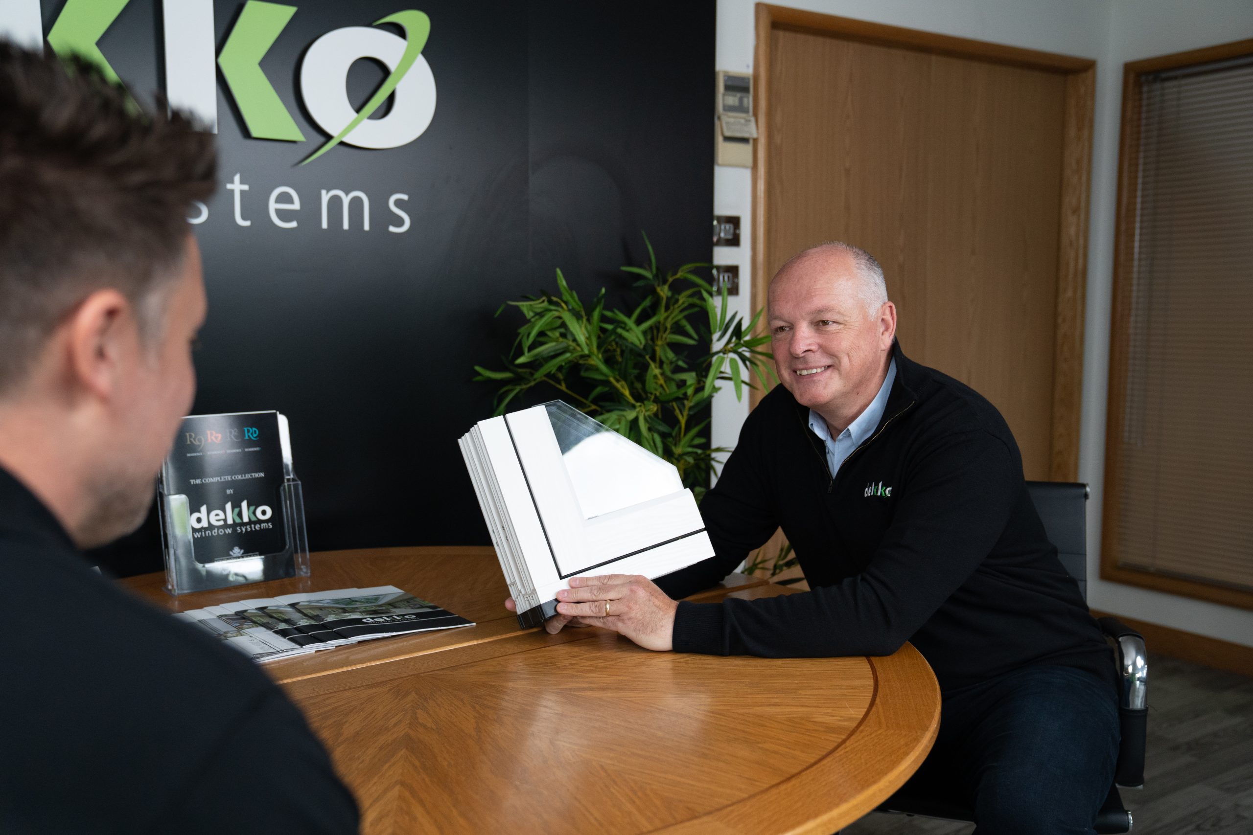 Kurt Greatrex with Sam Cross of Purplex Marketing